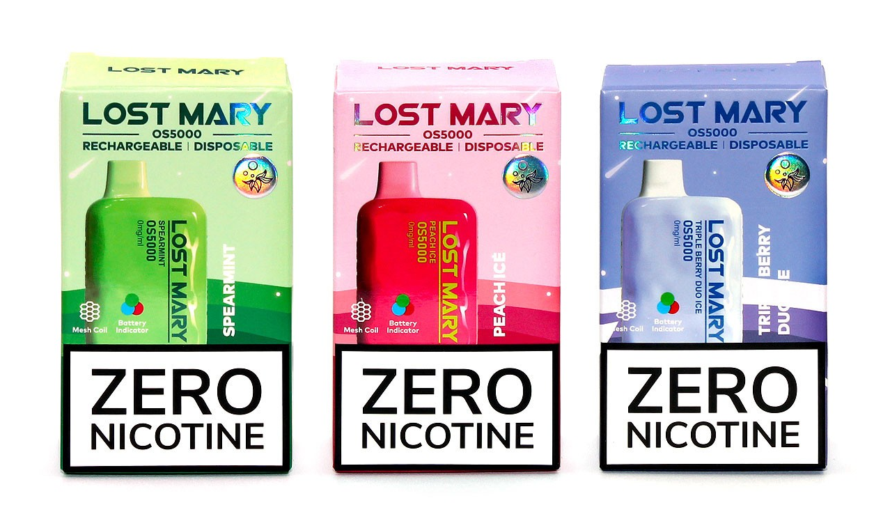 Lost Mary Zero Nicotine Vapes