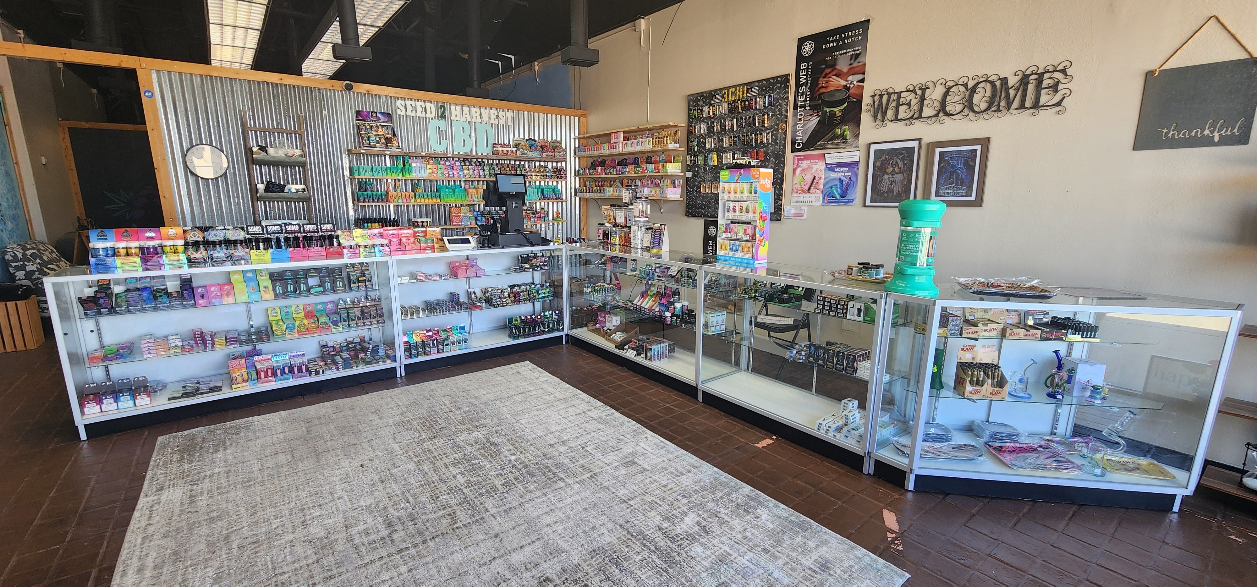 CBD store in North Richland Hills TX - Seed 2 Harvest CBD storefront
